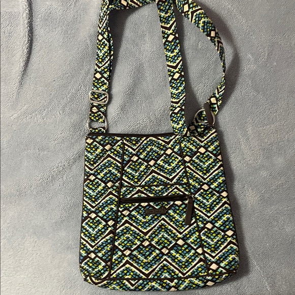 Vera Bradley Handbags - Vera Bradley Hadley Hipster Crossbody Bag in Retired Rainforest Pattern
